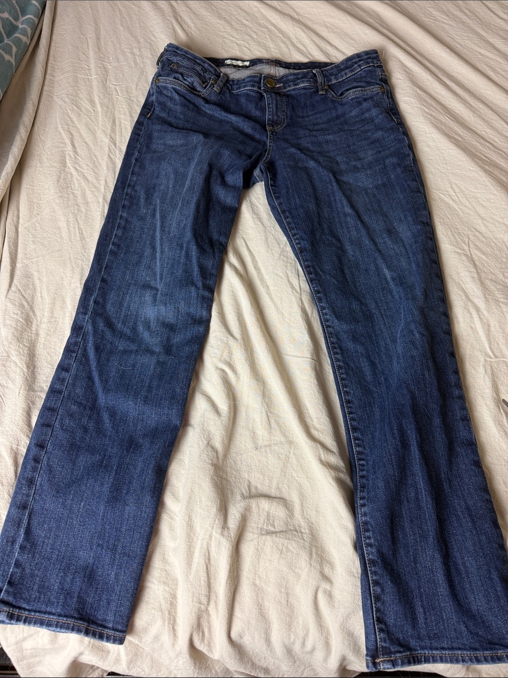Kut from the Kloth Women's Straight-Leg Jeans in Classic Blue